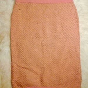 Creamsicle Softknit Pencil Skirt